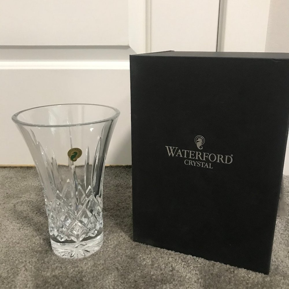 Waterford Crystal Lismore Vase 8" NWB